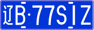 License plate of China, Cars
