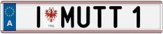 License plate of Austria, Vanity Plates