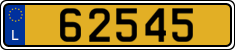 License plate of Luxembourg, Vanity Plates
