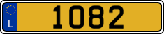 License plate of Luxembourg, Vanity Plates