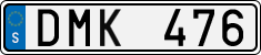 License plate of Sweden, Regular plates