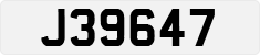 License plate of Jersey, Regular plates (J123456)