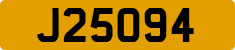 License plate of Jersey, Regular plates (J123456)