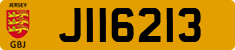 License plate of Jersey, Regular plates (J123456)