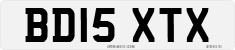 License plate of the United Kingdom, 2001 year system