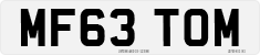 License plate of the United Kingdom, 2001 year system