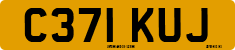 License plate of the United Kingdom, 1983 year system