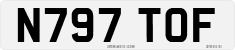 License plate of the United Kingdom, 1983 year system