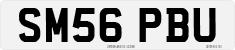 License plate of the United Kingdom, 2001 year system