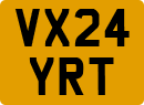 License plate of the United Kingdom, 2001 year system