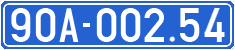License plate of Vietnam, Government and public administrations