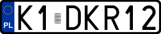 License plates of Poland, Vanity Plates