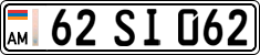 License plate of Armenia, Private owners