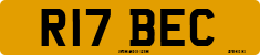 License plate of the United Kingdom, 1983 year system