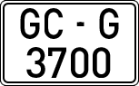License plates of Spain, 1971 year series