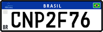 License plate of Brazil, Private owners (Mercosul)
