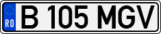 License plate of Romania, Regular plates