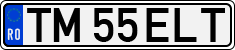 License plate of Romania, Regular plates
