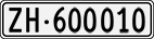 License plate of Switzerland, Cars