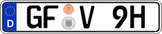 German license plate, Plates for oldtimers (type 