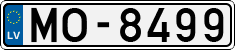 License plate of Latvia, Regular car plates