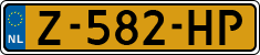 License plate of the Netherlands, Cars
