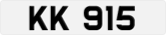 License plate of Hong Kong, AB 1234