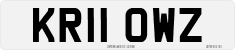 License plate of the United Kingdom, 2001 year system