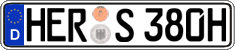 German license plate, Plates for oldtimers (type 