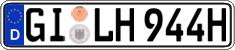 German license plate, Plates for oldtimers (type 