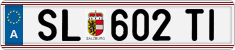 License plate of Austria, Regular plates