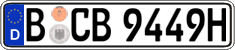 German license plate, Plates for oldtimers (type 