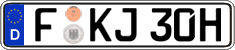 German license plate, Plates for oldtimers (type 
