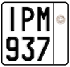 License plate of Greece, Motorcycles