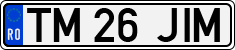License plate of Romania, Regular plates
