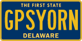 Delaware, Vanity Plates