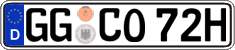 German license plate, Plates for oldtimers (type 