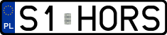 License plates of Poland, Vanity Plates