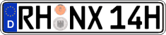 German license plate, Plates for oldtimers (type 