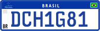 License plate of Brazil, Authorities (Mercosul)