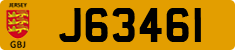 License plate of Jersey, Regular plates (J123456)