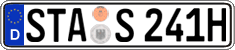 German license plate, Plates for oldtimers (type 