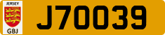 License plate of Jersey, Regular plates (J123456)