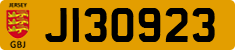 License plate of Jersey, Regular plates (J123456)