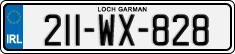 License plate of Ireland, Regular plates