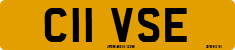 License plate of the United Kingdom, 1983 year system