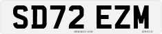 License plate of the United Kingdom, 2001 year system