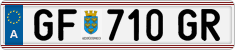 License plate of Austria, Regular plates