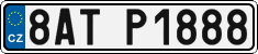 License plate of the Czech Republic, Vanity Plates