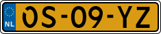 License plate of the Netherlands, Semi-trailers